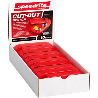 Διακόπτης απομόνωσης SPEEDRITE Cut out switch heavy red swivel, 880 0000-082-1
