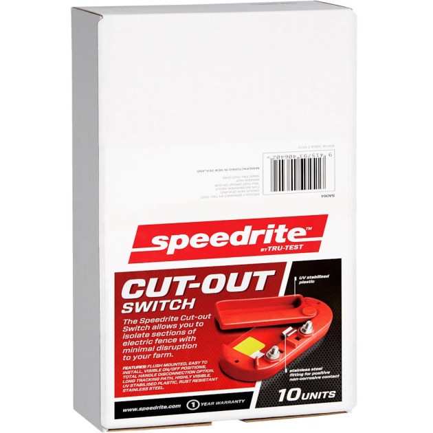 Διακόπτης απομόνωσης SPEEDRITE Cut out switch heavy red swivel, 880 0000-082-1