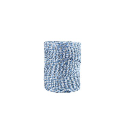 Σχοινί περίφραξης SPEEDRITE Poli braid extreme 3MM 9x0,2SS 2x0,25CU λευκό-μπλε, 880 0013-365